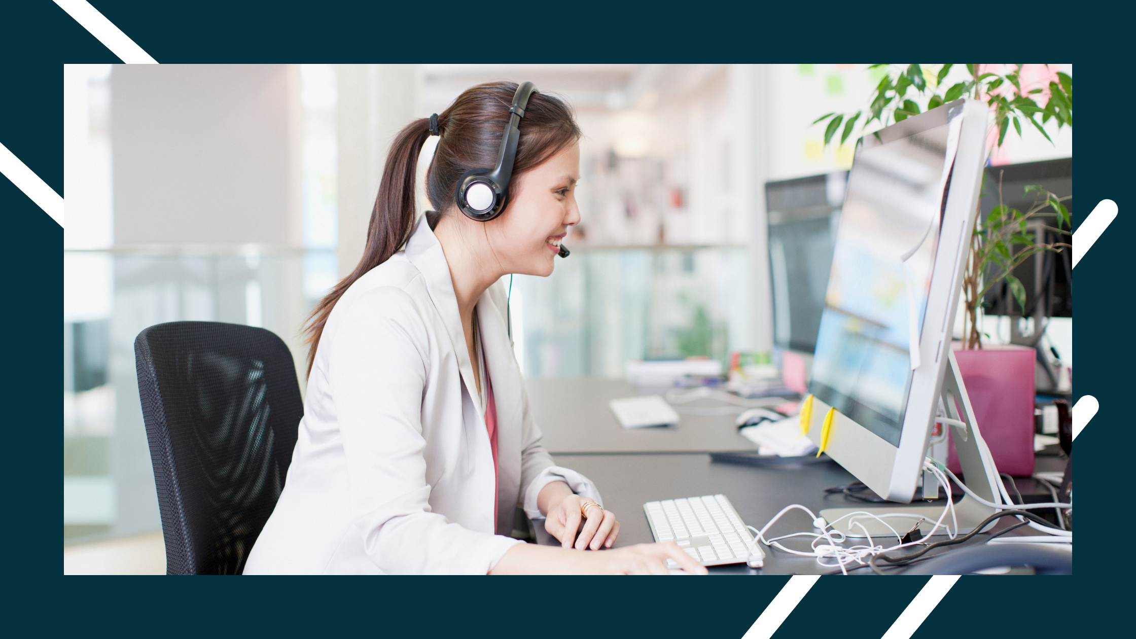 Interpreter on a video conference remotely